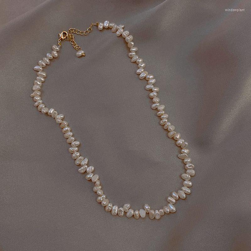 Choker Baroque Millet Fresh Water Pearl Necklace Feminine Charm Net Red Fashion Irregular Collar Chain Female
Choker Baroque Millet Fresh Water Pearl Necklace Feminine Charm Net Red Fashion Irregular Collar Chain Female