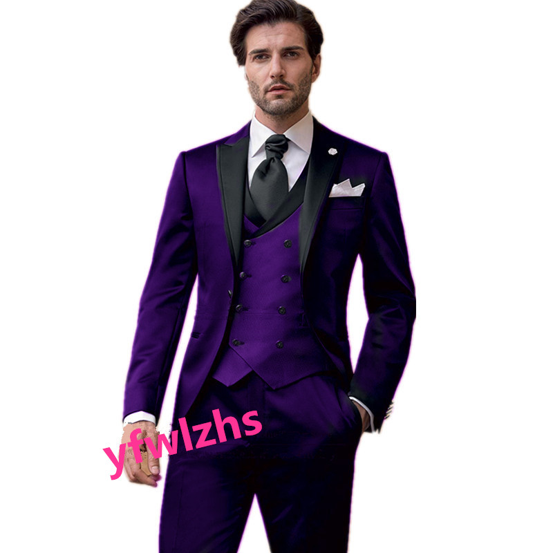 Customize tuxedo One Button Handsome Peak Lapel Groom Tuxedos Men Suits Wedding/Prom/Dinner Man Blazer Jacket Pants Tie Vest W1202, Picture style color
Customize tuxedo One Button Handsome Peak Lapel Groom Tuxedos Men Suits Wedding/Prom/Dinner Man Blazer Jacket Pants Tie Vest W1202, Picture style color