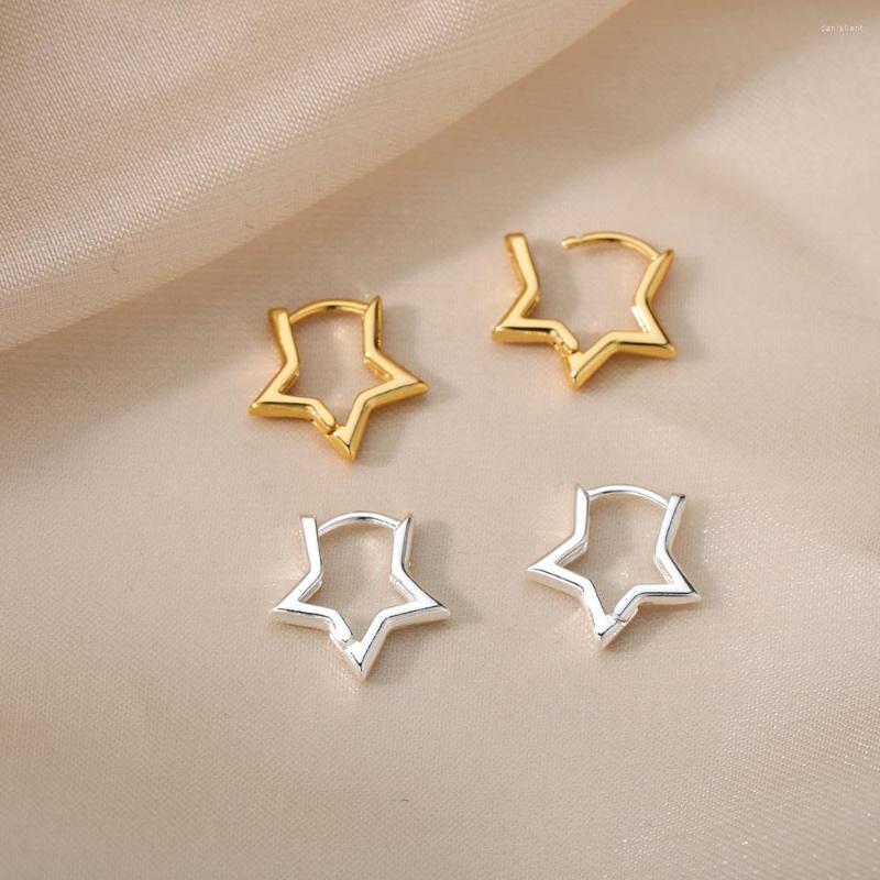 Hoop Earrings Stainless Steel Star For Women Gold Color Female Small Earring Fashion Wedding Ear Jewelry Brincos Girlfriend Gift
Hoop Earrings Stainless Steel Star For Women Gold Color Female Small Earring Fashion Wedding Ear Jewelry Brincos Girlfriend Gift