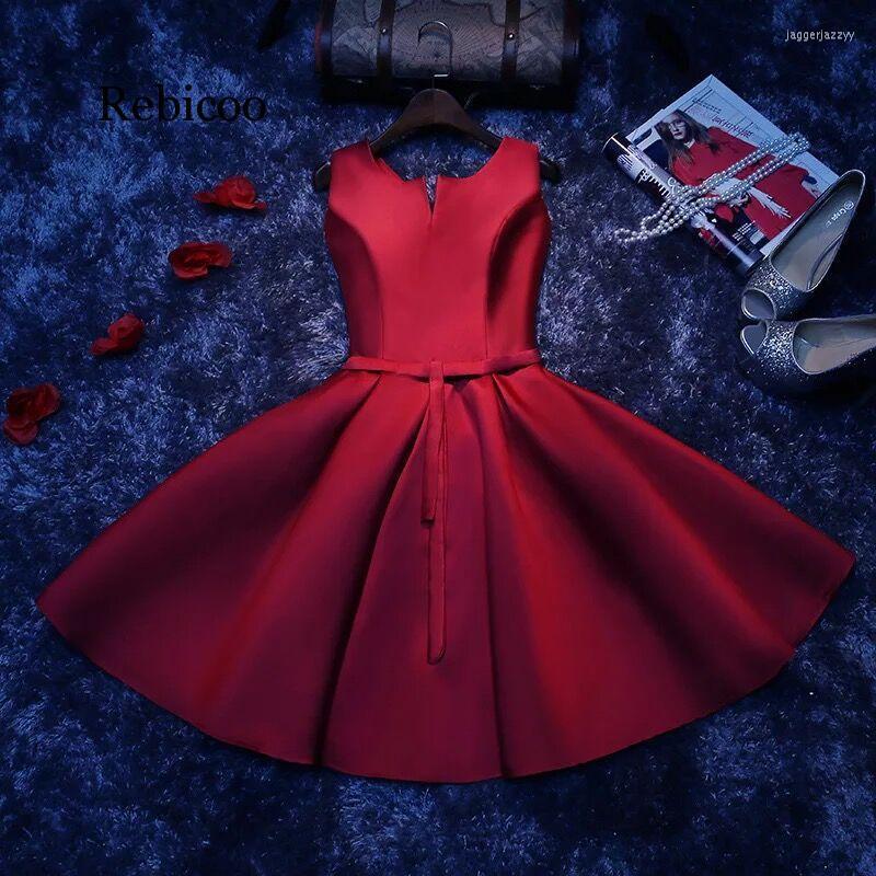 Casual Dresses Fashion Dark Green/Blue Short Dress Scalloped Satin Lace-Up Built-In Bra Sexy Evening Party Gowns, Black
Casual Dresses Fashion Dark Green/Blue Short Dress Scalloped Satin Lace-Up Built-In Bra Sexy Evening Party Gowns, Black
