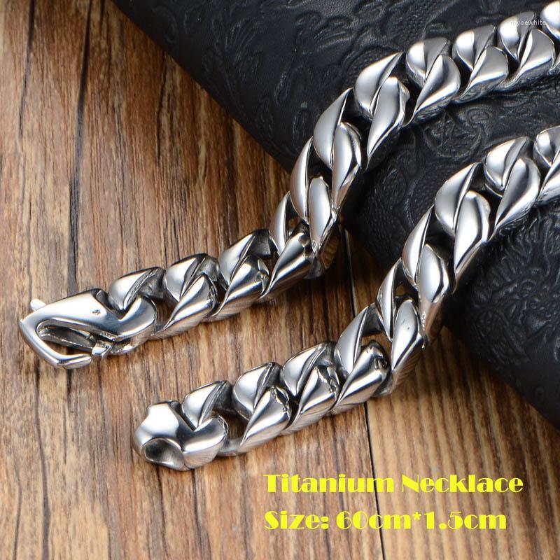 Chains Top Quality Hip Hop Men Miami Cuban Chain Jewelry Gold Steel Black Thick Stainless Big Chunky Hippie Rock Male Necklace
Chains Top Quality Hip Hop Men Miami Cuban Chain Jewelry Gold Steel Black Thick Stainless Big Chunky Hippie Rock Male Necklace