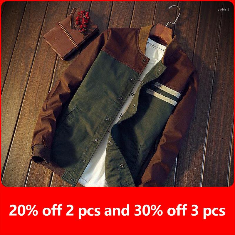 Men' Jackets Men Jacket Autumn Military Coat Fashion Stand Collar Slim Casual Male Outerwear Baseball Uniform Outwear, Blue
Men' Jackets Men Jacket Autumn Military Coat Fashion Stand Collar Slim Casual Male Outerwear Baseball Uniform Outwear, Blue