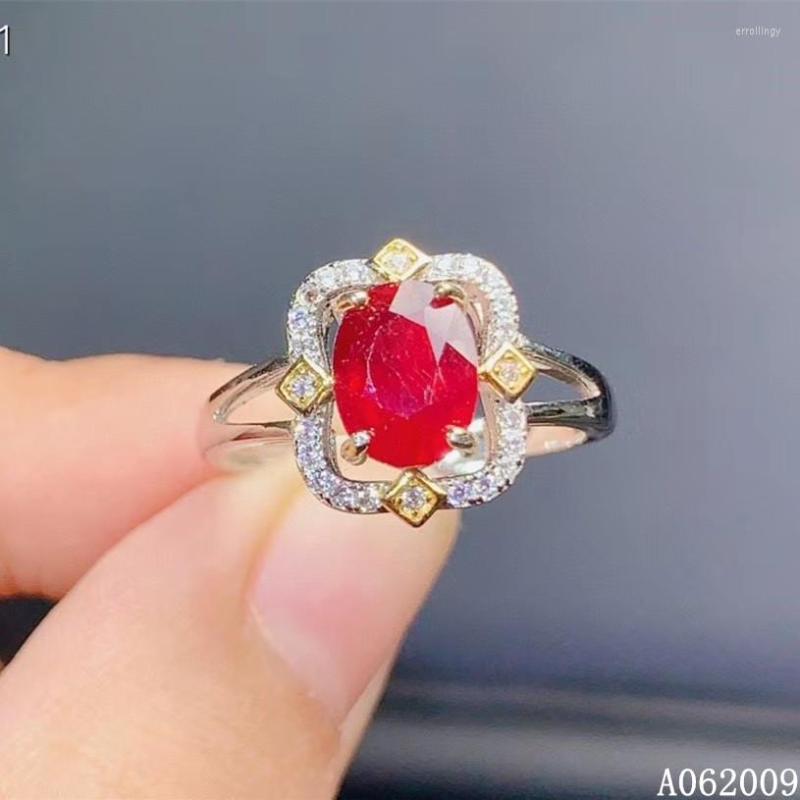 Cluster Rings KJJEAXCMY Fine Jewelry 925 Sterling Silver Inlaid Natural Ruby Ring Luxury Girl's Support Test 
Cluster Rings KJJEAXCMY Fine Jewelry 925 Sterling Silver Inlaid Natural Ruby Ring Luxury Girl's Support Test