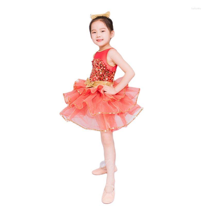 Stage Wear Sequin Ballet Costume Girls Cute Bow Tutu Dress Women Red Sleeveless Ballerina Dresses Shiny Dance Costumes Performance Clothes
Stage Wear Sequin Ballet Costume Girls Cute Bow Tutu Dress Women Red Sleeveless Ballerina Dresses Shiny Dance Costumes Performance Clothes