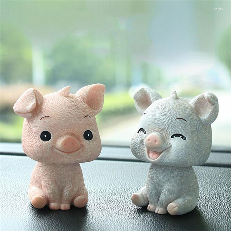Interior Decorations Car Ornament Automobile Piggy Head Shaking Vehicle Mounted Swinging Parts Home Doll
Interior Decorations Car Ornament Automobile Piggy Head Shaking Vehicle Mounted Swinging Parts Home Doll