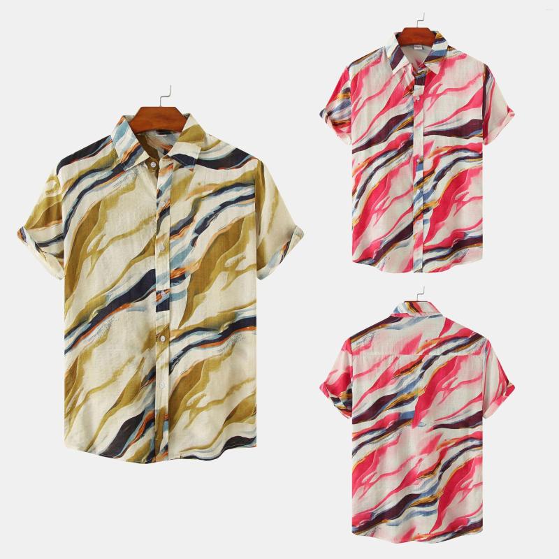Men's Casual Shirts LUCLESAM Men's Floral Printed Contrast Color Lapel T-shirts Short Sleeved 2023 Summer Fashion Man Beach Shirt, Green
Men's Casual Shirts LUCLESAM Men's Floral Printed Contrast Color Lapel T-shirts Short Sleeved 2023 Summer Fashion Man Beach Shirt, Green