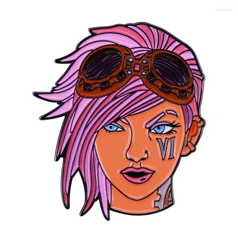 Brooches Beautiful Girl Hard Enamel Pins Collect Funny Glasses Metal Cartoon Brooch Backpack Hat Collar Lapel Badges Fashion Jewelry Gift
Brooches Beautiful Girl Hard Enamel Pins Collect Funny Glasses Metal Cartoon Brooch Backpack Hat Collar Lapel Badges Fashion Jewelry Gift