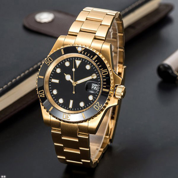 automatic watch designer swiss watches dive watch montre de luxe Classic style Stainless Steel 41MM Gold Waterproof Luminous sapphire ceramic wristwatches, S10
automatic watch designer swiss watches dive watch montre de luxe Classic style Stainless Steel 41MM Gold Waterproof Luminous sapphire ceramic wristwatches, S10
