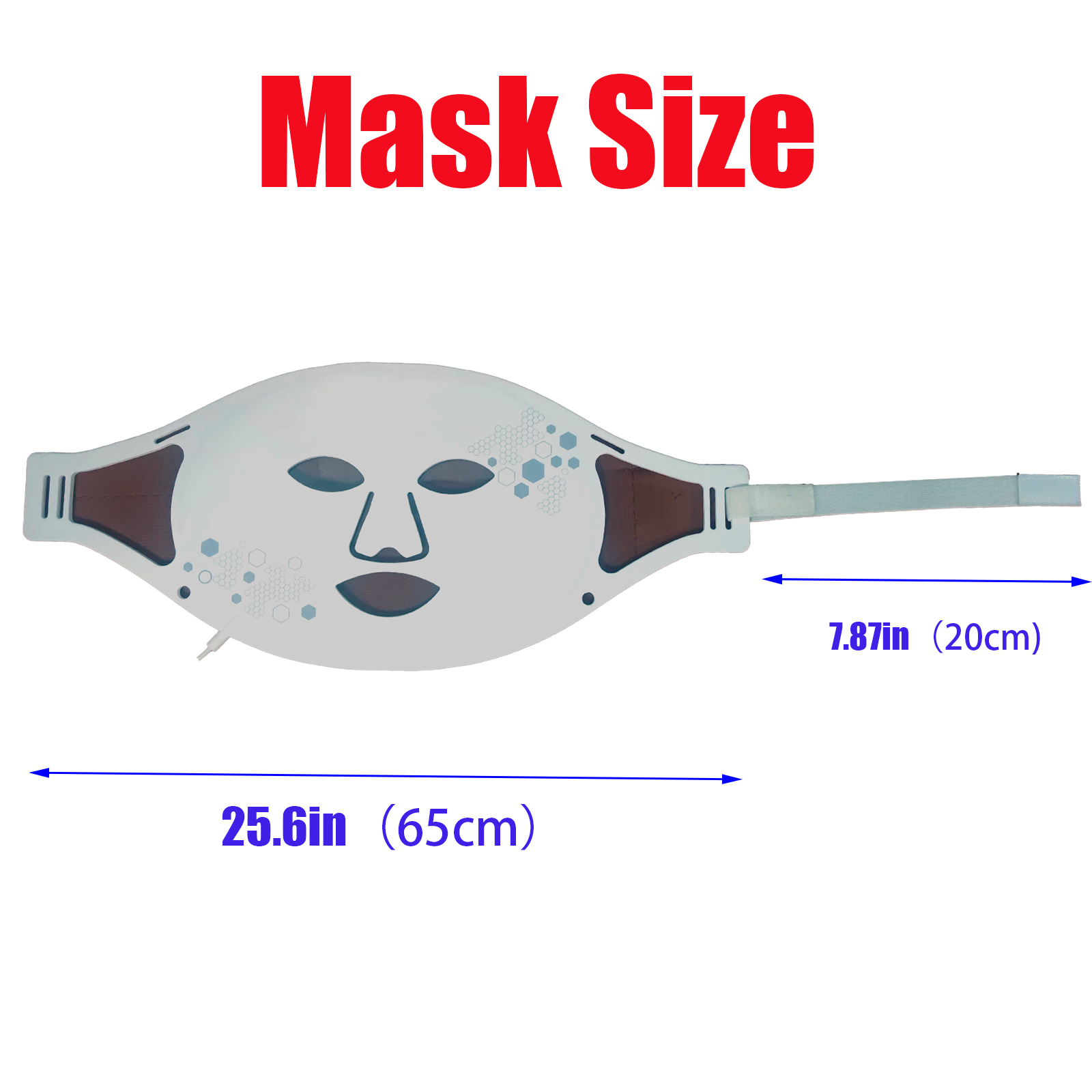 4 Colour LED Light Therapy Face Mask for Skin Rejuvenation, Flexible Silicone Mask with Red Light, Anti-Ageing & Acne Treatment for Home Use