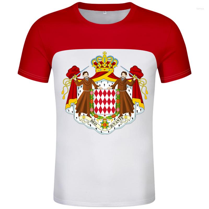 Men's T Shirts Monaco Shirt Diy Free Custom Made Name Number Mco T-shirt Nation Flag Mc French Country College Print Po Logo Text Clothing, Style 1
Men's T Shirts Monaco Shirt Diy Free Custom Made Name Number Mco T-shirt Nation Flag Mc French Country College Print Po Logo Text Clothing, Style 1