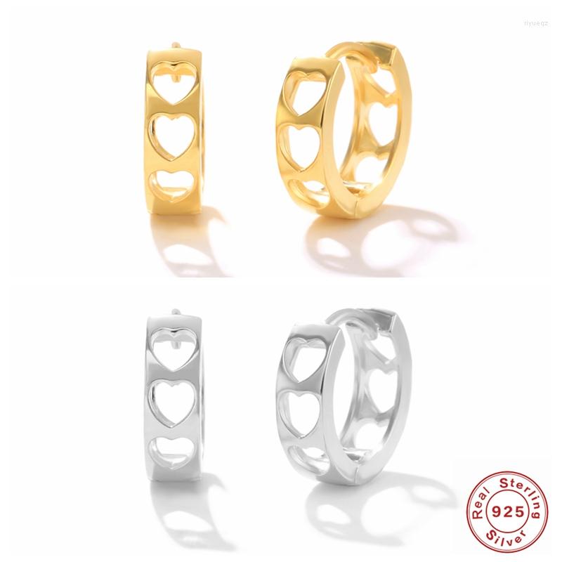 Hoop Earrings CANNER 925 Sterling Silver Earring European And American Simple Hollow Heart For Women Pendientes Plata Jewerly
Hoop Earrings CANNER 925 Sterling Silver Earring European And American Simple Hollow Heart For Women Pendientes Plata Jewerly