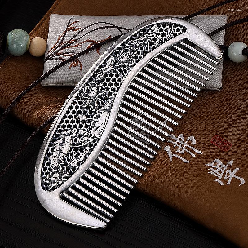 Pendant Necklaces Pure 999 Sterling Silver Retro Hollow Lotus Leaf Comb Personality Creative Hair Send Girlfriend&mother Gifts
Pendant Necklaces Pure 999 Sterling Silver Retro Hollow Lotus Leaf Comb Personality Creative Hair Send Girlfriend&mother Gifts