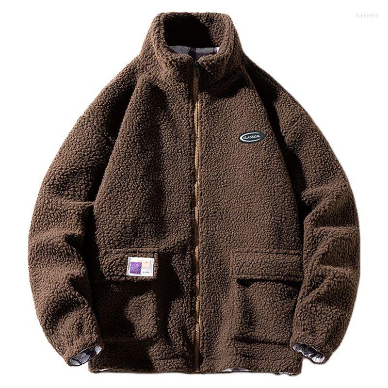 Men's Jackets Autumn Winter Oversize Plush Jacket Warm Polar Fleece Coat Men Fashion Korean Causal Zip Up Outerwear Male Female Plus Size, Black
Men's Jackets Autumn Winter Oversize Plush Jacket Warm Polar Fleece Coat Men Fashion Korean Causal Zip Up Outerwear Male Female Plus Size, Black