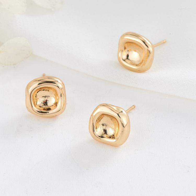 Stud Earrings 10Pairs/LOT Fashion Copper 14K Gold Plated 925 Silver-Pin Concave For Women Jewelry Gift
Stud Earrings 10Pairs/LOT Fashion Copper 14K Gold Plated 925 Silver-Pin Concave For Women Jewelry Gift