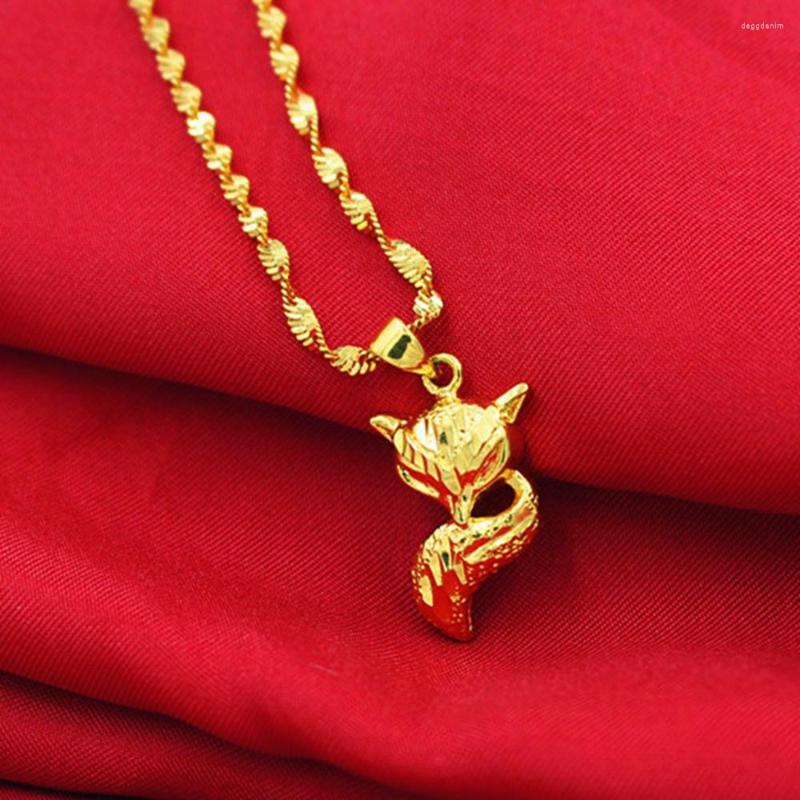 Pendant Necklaces Chain Yellow Gold Filled Fashion Style Womens Girl Charm Necklace
Pendant Necklaces Chain Yellow Gold Filled Fashion Style Womens Girl Charm Necklace