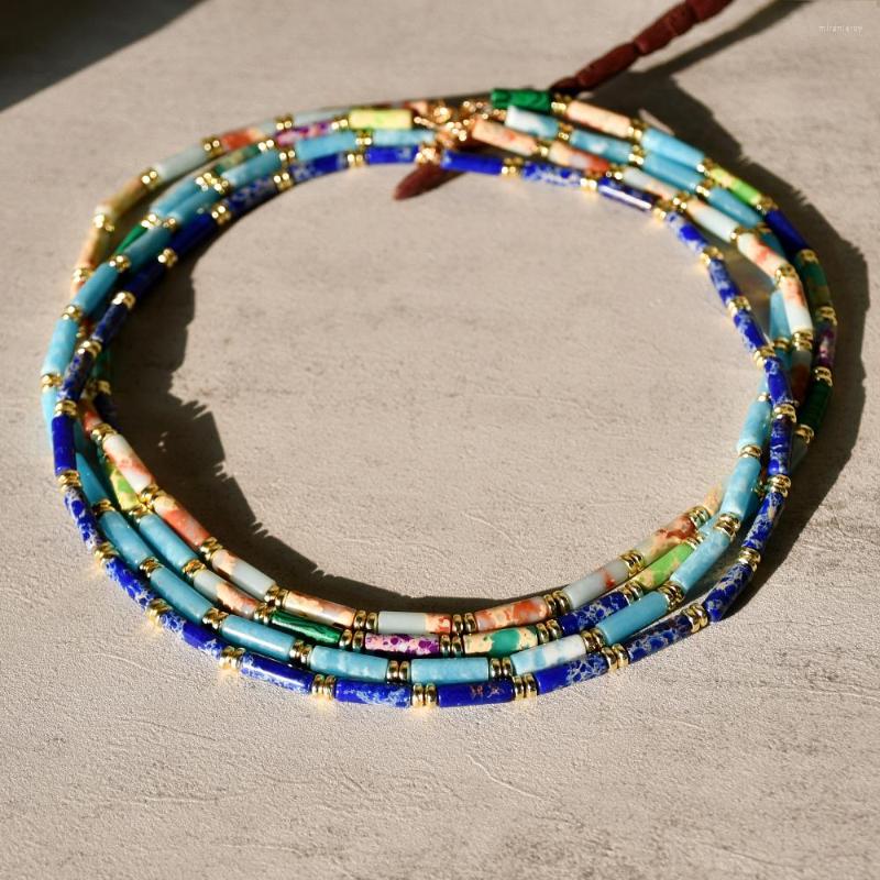 Choker 2022 Natural Stone Necklaces For Women Summer Bohemian Colored Beaded Lapis Amazonite Jewelry Collier Femme
Choker 2022 Natural Stone Necklaces For Women Summer Bohemian Colored Beaded Lapis Amazonite Jewelry Collier Femme