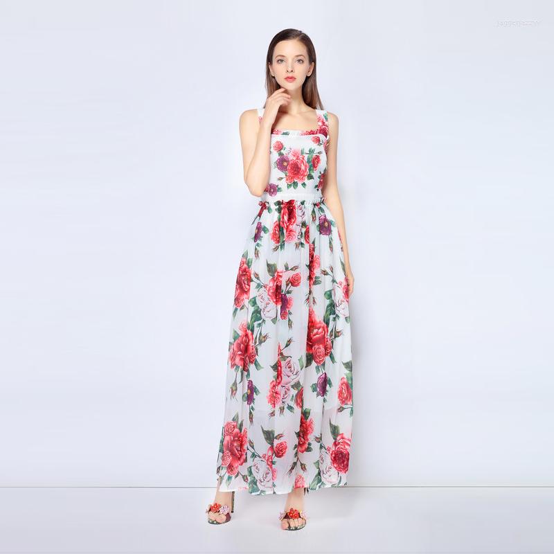 Casual Dresses 2022spring High Quality Style A-Line Square Collar Spaghetti Strap Sleeveless Flower Print Ankle-Length Long Dress Women, Pink
Casual Dresses 2022spring High Quality Style A-Line Square Collar Spaghetti Strap Sleeveless Flower Print Ankle-Length Long Dress Women, Pink