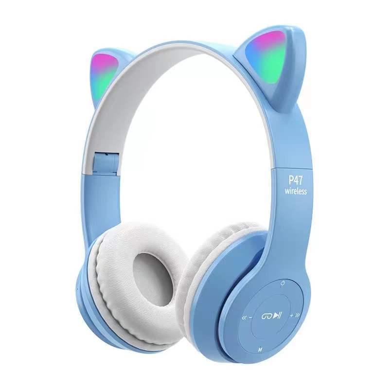 Cell Phone Earphones Wired Overhead Headphones Gaming Earphone Wireless Bluetooth Headset With Microphone Sport Earbud Hands H7931