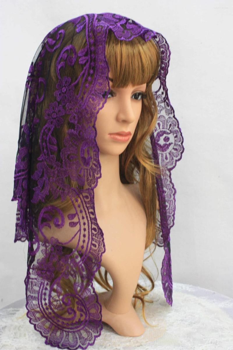 Scarves Purple Catholic Veils Religious Head Coverings Mantilla Lace Latin Mass Scarf
Scarves Purple Catholic Veils Religious Head Coverings Mantilla Lace Latin Mass Scarf