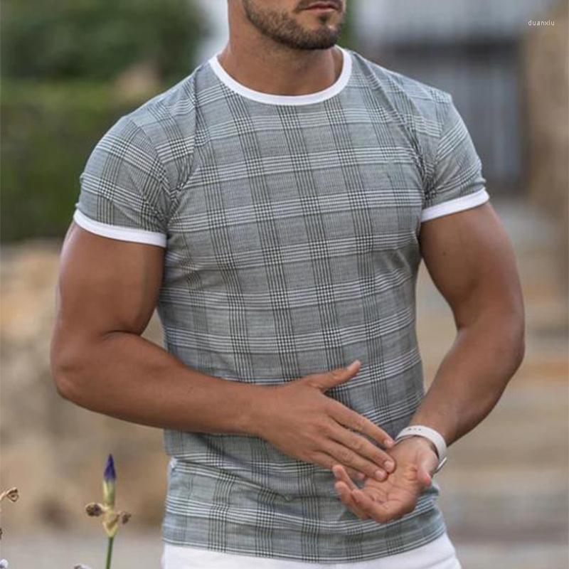 Men's T Shirts Summer Mens Fashion O-Neck Pullover Tops 2022 Streetwear Vintage Plaid Printing Slim Shirt Men Casual Short Sleeve Tee, 04 blue
Men's T Shirts Summer Mens Fashion O-Neck Pullover Tops 2022 Streetwear Vintage Plaid Printing Slim Shirt Men Casual Short Sleeve Tee, 04 blue