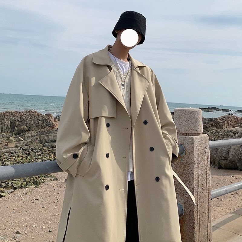 Men' Jackets Trench Men' Male Fashion Clothes Coat Windbreaker Spring Autumn Korea Casual Double Breasted Frock Coat Overcoat Jacket Men 221014, Khaki
Men' Jackets Trench Men' Male Fashion Clothes Coat Windbreaker Spring Autumn Korea Casual Double Breasted Frock Coat Overcoat Jacket Men 221014, Khaki