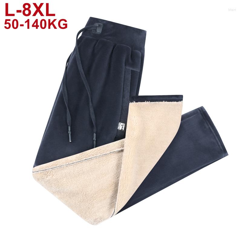 Men's Pants Winter Men Fleece Warm Sweatpants Big 6xl 7xl 8xl Black Gray Plus Size Lamb Wool Thicken Trousers Sport Male Joggers Pant, Y99 black 1
Men's Pants Winter Men Fleece Warm Sweatpants Big 6xl 7xl 8xl Black Gray Plus Size Lamb Wool Thicken Trousers Sport Male Joggers Pant, Y99 black 1