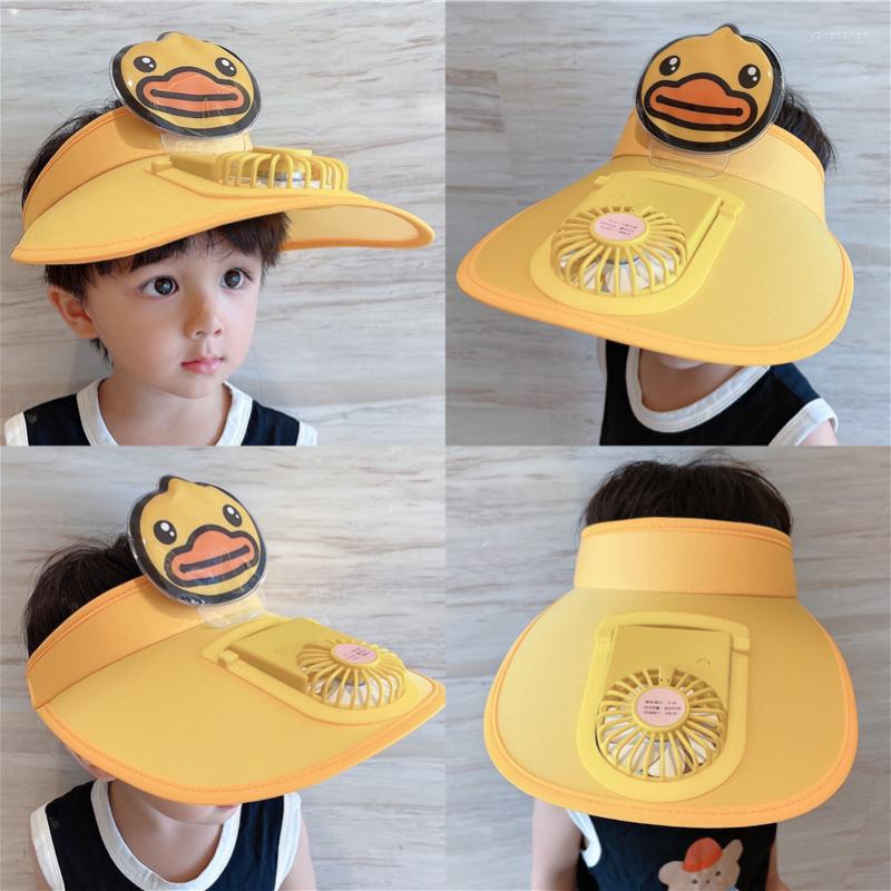 Berets Kid Summer Sun Hat Solar Cooling Chargeable Fan Baseball Visor Outdoor Sunhat
Berets Kid Summer Sun Hat Solar Cooling Chargeable Fan Baseball Visor Outdoor Sunhat
