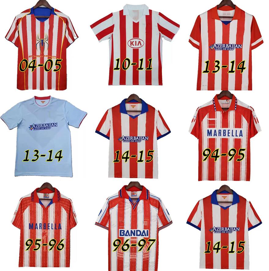 Atleticoes 1994 1995 1996 1997 2003 2004 2005 Retro Soccer Jerseys home 10 11 13 14 15 F.TORRES vintage Camiseta de futbol classic commemorate football shirt Madrid, 94-95
Atleticoes 1994 1995 1996 1997 2003 2004 2005 Retro Soccer Jerseys home 10 11 13 14 15 F.TORRES vintage Camiseta de futbol classic commemorate football shirt Madrid, 94-95
