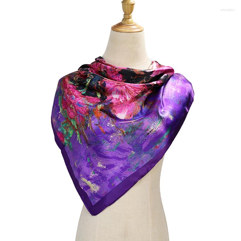 Scarves 90X90cm Square Scarf Vintage Sunflower Print Sac Hair Band Summer Silk Foulard Femme Luxe Marque Bandana Cheveux Head
Scarves 90X90cm Square Scarf Vintage Sunflower Print Sac Hair Band Summer Silk Foulard Femme Luxe Marque Bandana Cheveux Head
