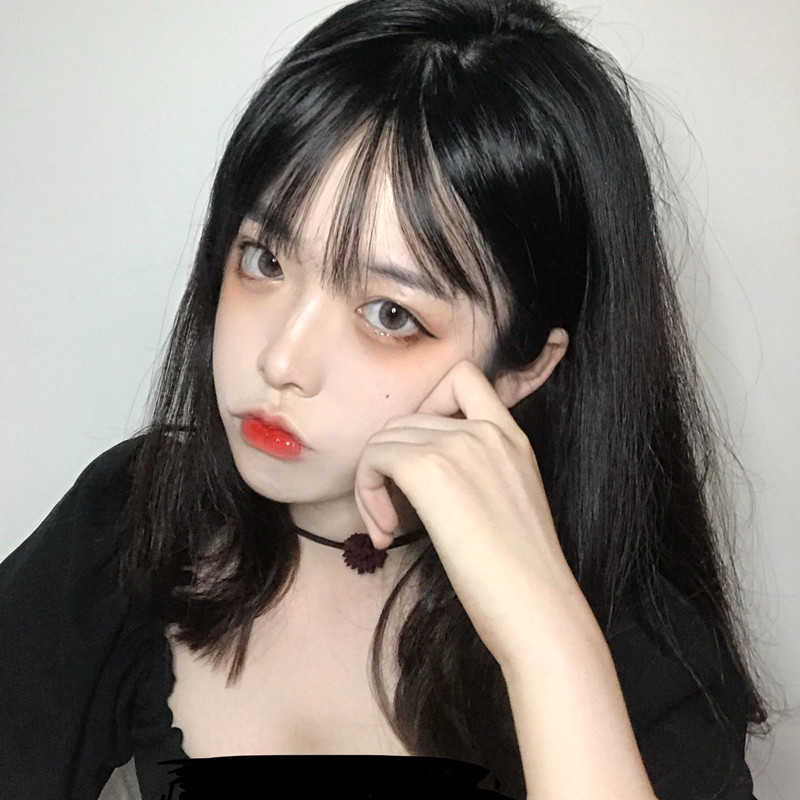 Women's Hair Wigs Lace Synthetic Wig Female Air Bangs Medium Long Hair Straight Matte Silk Rose Net Head Cover, Black
Women's Hair Wigs Lace Synthetic Wig Female Air Bangs Medium Long Hair Straight Matte Silk Rose Net Head Cover, Black