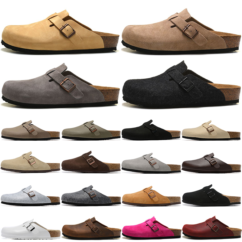 Boston Soft Footbed Sandals Unisex Slippers Slide Shoes men women Clogs Suede Leather Buckle Strap Trainers Designer Woody Mens Clog, #18
Boston Soft Footbed Sandals Unisex Slippers Slide Shoes men women Clogs Suede Leather Buckle Strap Trainers Designer Woody Mens Clog, #18