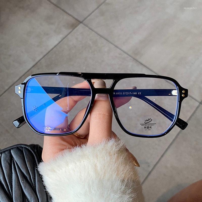Sunglasses Frames Unisex Classic Black Square Anti-blue Light Clear Lens Glasses Women 2022 Fashion Eyeglasses Art Optical Myopia Frame
Sunglasses Frames Unisex Classic Black Square Anti-blue Light Clear Lens Glasses Women 2022 Fashion Eyeglasses Art Optical Myopia Frame