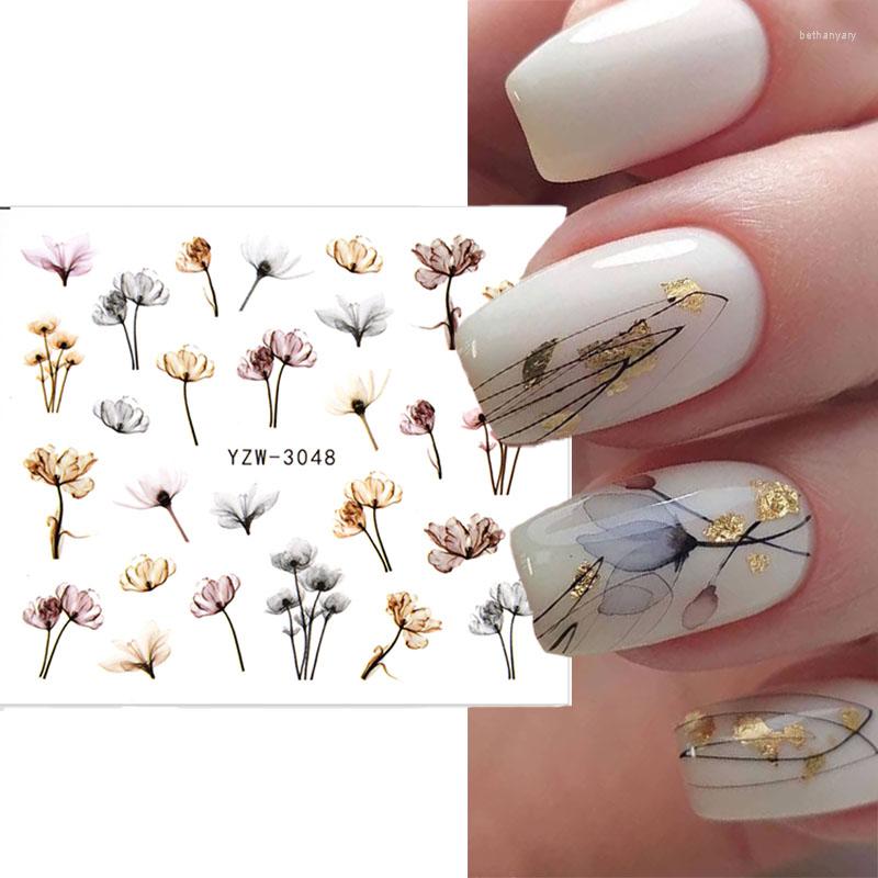 Nail Stickers 1 Sheet Ink Blooming Flowers Water Decals Colorful Floral Leaves Adhesive Transfer Slider DIY Art Decorations, Yzw-3241
Nail Stickers 1 Sheet Ink Blooming Flowers Water Decals Colorful Floral Leaves Adhesive Transfer Slider DIY Art Decorations, Yzw-3241