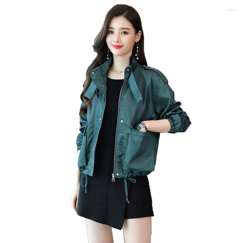 Women's Leather High Quality Jackets For Women Green Black PU Spring Autumn Women's Coat Jacket Fashion Motorcycle Clothing K323
Women's Leather High Quality Jackets For Women Green Black PU Spring Autumn Women's Coat Jacket Fashion Motorcycle Clothing K323
