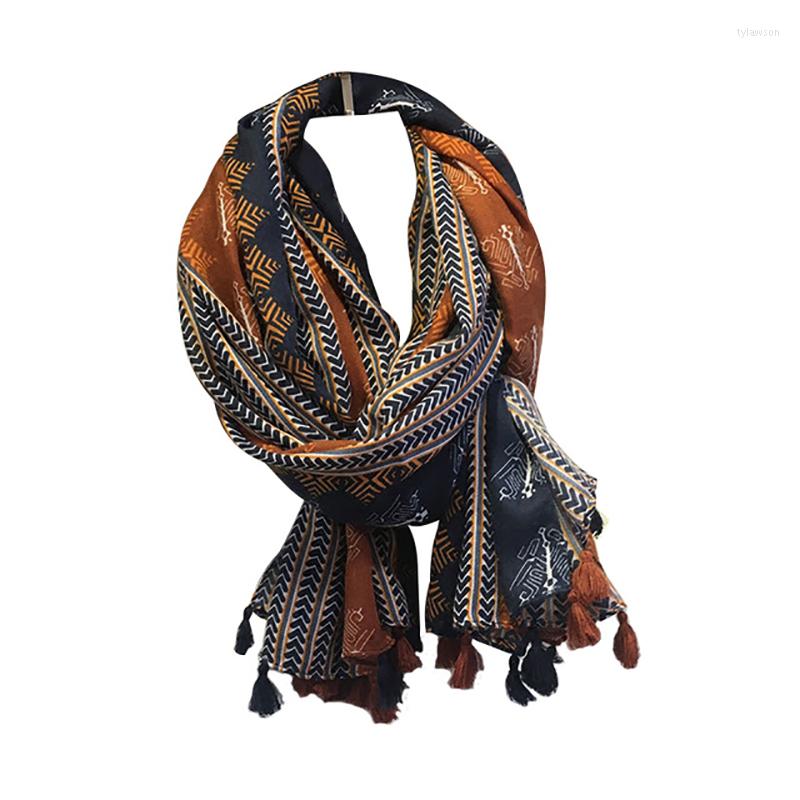Scarves Retro Geometric Design Cotton Scarf Shawls Women Soft Tassel Oversized Pashmina Wraps Stole Bufanda Muslim Hijab
Scarves Retro Geometric Design Cotton Scarf Shawls Women Soft Tassel Oversized Pashmina Wraps Stole Bufanda Muslim Hijab