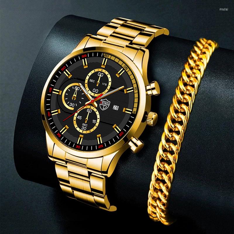 Wristwatches Fashion Mens Watches Luxury Men Business Stainless Steel Quartz Wristwatch Male Casual Sports Bracelet Luminous Clock Watch, As shown 7
Wristwatches Fashion Mens Watches Luxury Men Business Stainless Steel Quartz Wristwatch Male Casual Sports Bracelet Luminous Clock Watch, As shown 7