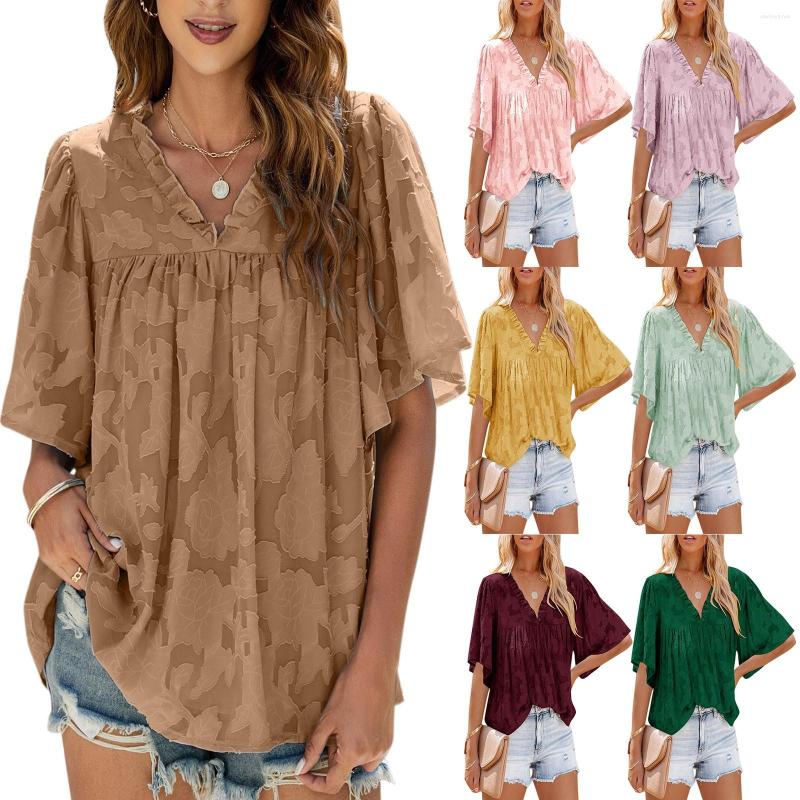 Women' Blouses Women' Striped Shirts Womens Tunic Tops Short Sleeve V Neck Polka Dot Stretch For Women Long, Green
Women' Blouses Women' Striped Shirts Womens Tunic Tops Short Sleeve V Neck Polka Dot Stretch For Women Long, Green