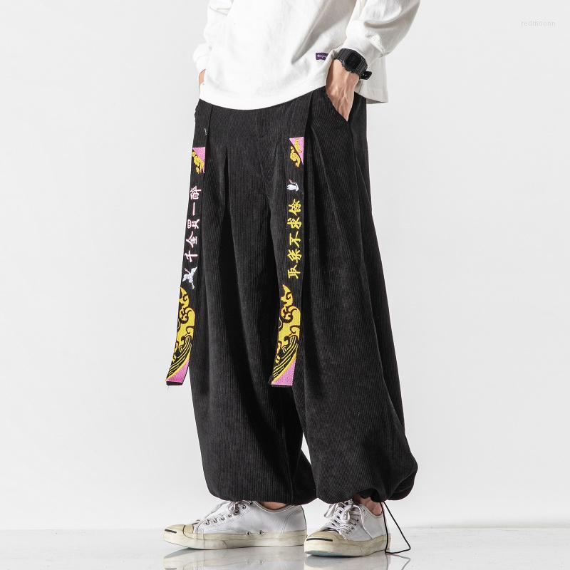 Men's Pants Chinese Style Belt Fashion Loose Baggy Casual Men Clothing Harajuku Corduroy Bloomers 5XL Plus Size Harem Male, Black
Men's Pants Chinese Style Belt Fashion Loose Baggy Casual Men Clothing Harajuku Corduroy Bloomers 5XL Plus Size Harem Male, Black