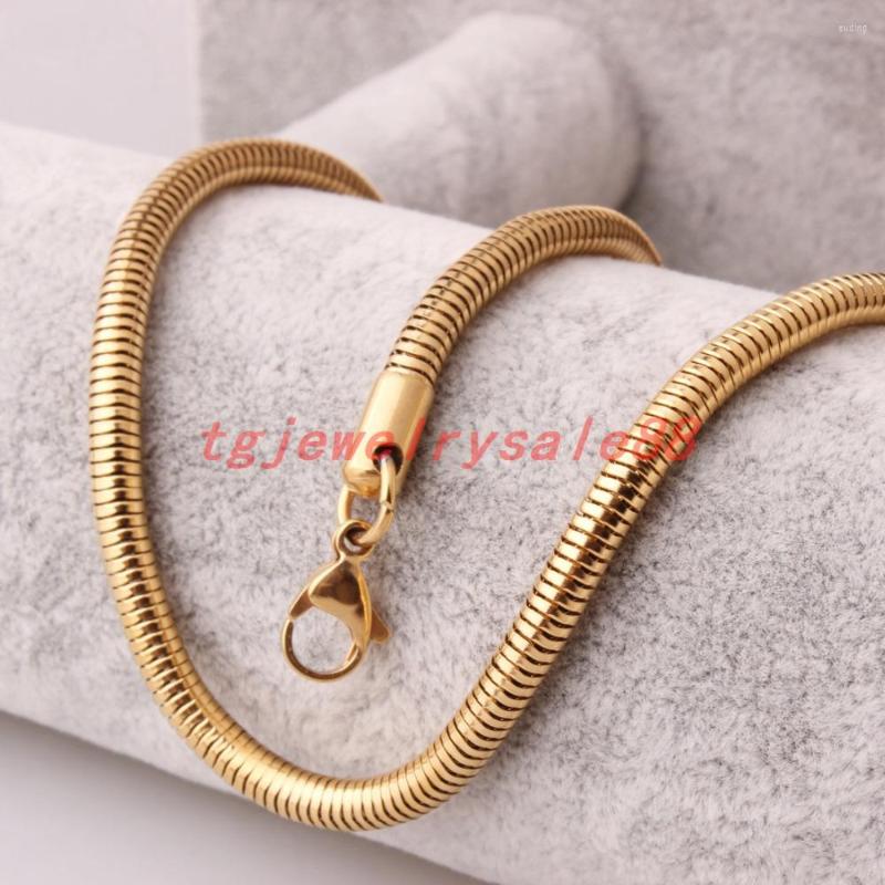 Chains Trendy 4.2mm Wide Stainless Steel Snake Herringbone Chain Necklace Choker Gold Color Charm Women Men Neck Punk Jewelry
Chains Trendy 4.2mm Wide Stainless Steel Snake Herringbone Chain Necklace Choker Gold Color Charm Women Men Neck Punk Jewelry