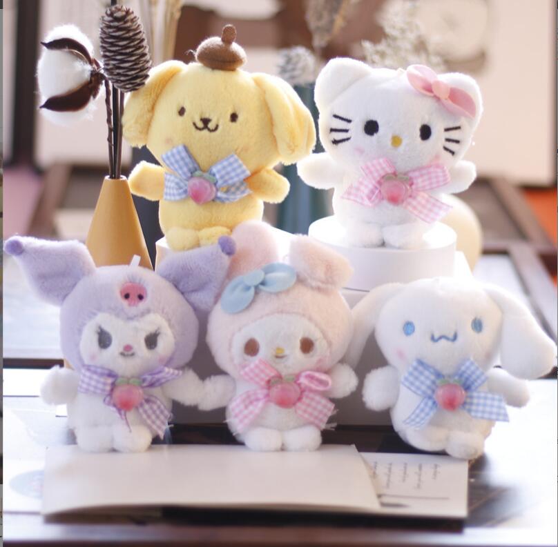 Fashion Cute Kuromi Plush Pendant Keychain Jewelry Backpack Ornament key Ring About 12cm, Mix/50g
Fashion Cute Kuromi Plush Pendant Keychain Jewelry Backpack Ornament key Ring About 12cm, Mix/50g