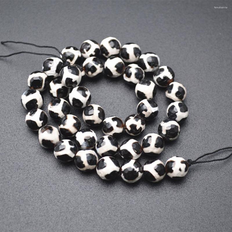 Beads Wholesale Tibetan Style Football Veins Faceted Black Agate DZI Round Loose 6mm 8mm 10mm 12mm DIY Gemstone
Beads Wholesale Tibetan Style Football Veins Faceted Black Agate DZI Round Loose 6mm 8mm 10mm 12mm DIY Gemstone
