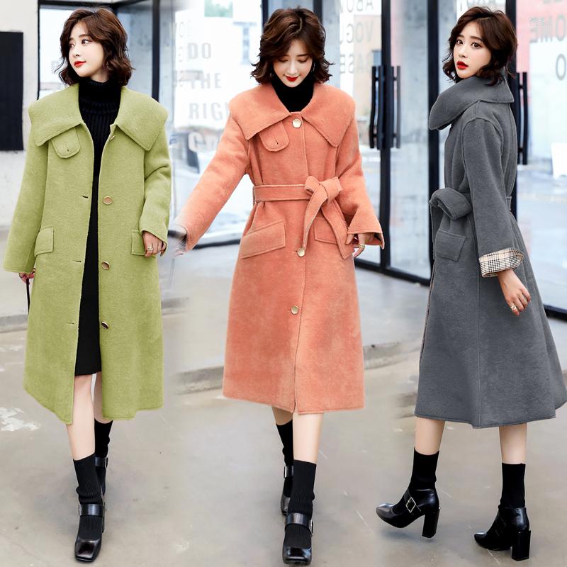Women' Trench Coats Women Woollen Long Coat 2022 Spring Autumn Office Lady Winderbreakers Single-breasted Cardigans, Gray
Women' Trench Coats Women Woollen Long Coat 2022 Spring Autumn Office Lady Winderbreakers Single-breasted Cardigans, Gray