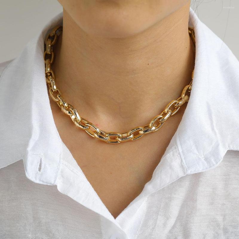 Choker Punk Heavy Metal Big Thick Chain Necklace Women Goth Fashion Jewelry Geometry Chocker Femme Accessories
Choker Punk Heavy Metal Big Thick Chain Necklace Women Goth Fashion Jewelry Geometry Chocker Femme Accessories