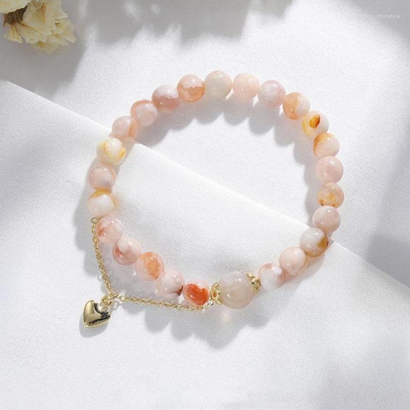 Charm Bracelets Natural Cherry Agate Yellow Crystal Heart Shape Women On Hand Chain Bangles Jewelry Aesthetic Fashion Female
Charm Bracelets Natural Cherry Agate Yellow Crystal Heart Shape Women On Hand Chain Bangles Jewelry Aesthetic Fashion Female