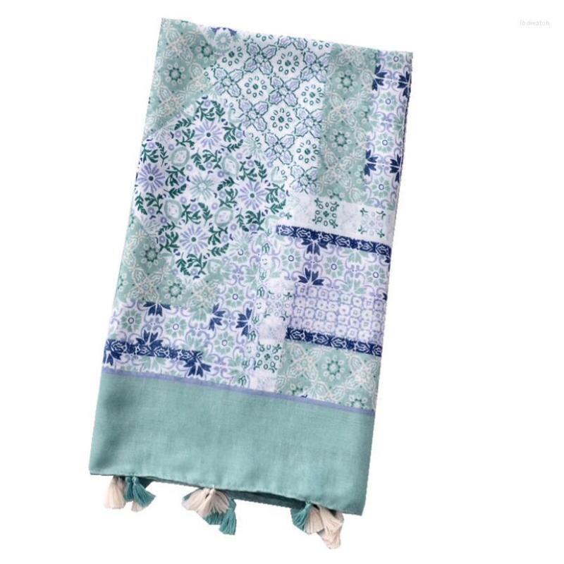 Scarves Women Solid Floral Printed Scarf With Tassels Girl Spring Summer Mint Color Light Paisley Print Long Cape Shawl Wrap
Scarves Women Solid Floral Printed Scarf With Tassels Girl Spring Summer Mint Color Light Paisley Print Long Cape Shawl Wrap