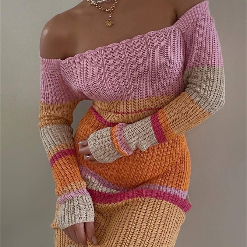 Party Dresses Nsauye Women Sexy Beach Evening Knitted Off Shoulder Long Sleeve Bodycon Casual Summer Y2K Maxi Dress 221113, Khaki stripes
Party Dresses Nsauye Women Sexy Beach Evening Knitted Off Shoulder Long Sleeve Bodycon Casual Summer Y2K Maxi Dress 221113, Khaki stripes
