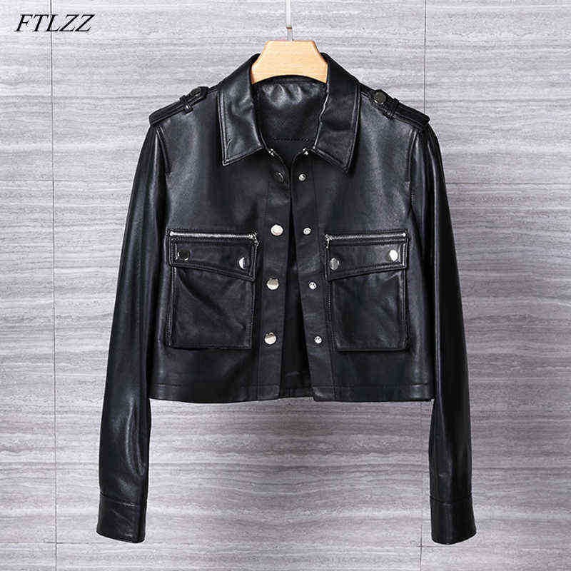 Ftlzz Spring Autumn New Ladies Soft Short Loose Pu Leather Jacket Street Casual Outfit Women Biker Faux Leather Jackets J220727, Black
Ftlzz Spring Autumn New Ladies Soft Short Loose Pu Leather Jacket Street Casual Outfit Women Biker Faux Leather Jackets J220727, Black
