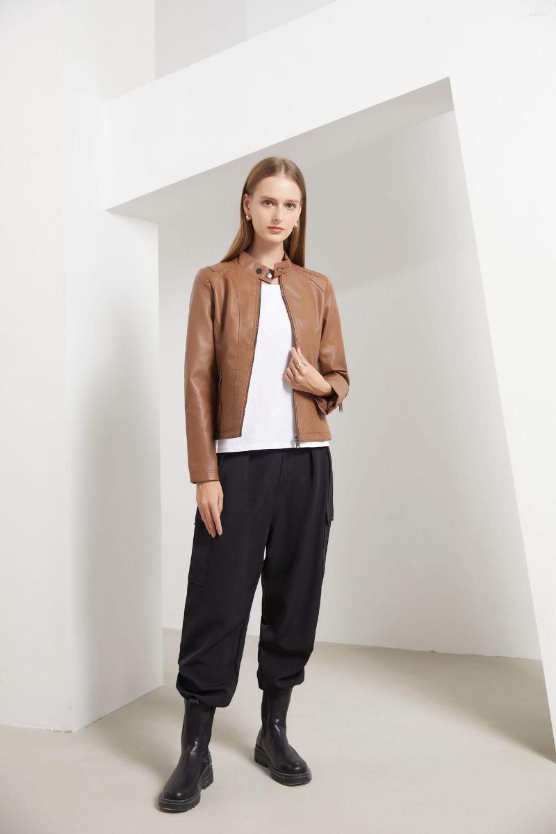 Women' Leather 2022 Autumn And Winter Casual Clothes Women' Simple European American Trend Thin Coat Motorcycle Jacket, Black
Women' Leather 2022 Autumn And Winter Casual Clothes Women' Simple European American Trend Thin Coat Motorcycle Jacket, Black