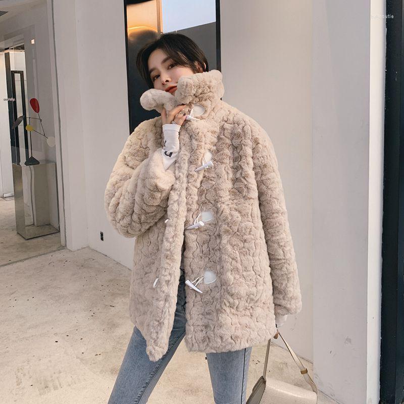 Women' Fur Women High Street Winter Soild Teddy Coats Female Horn Button Long Faux Coat Jacket Thick Warm Lady Lambswool Outwear T64, Pink
Women' Fur Women High Street Winter Soild Teddy Coats Female Horn Button Long Faux Coat Jacket Thick Warm Lady Lambswool Outwear T64, Pink