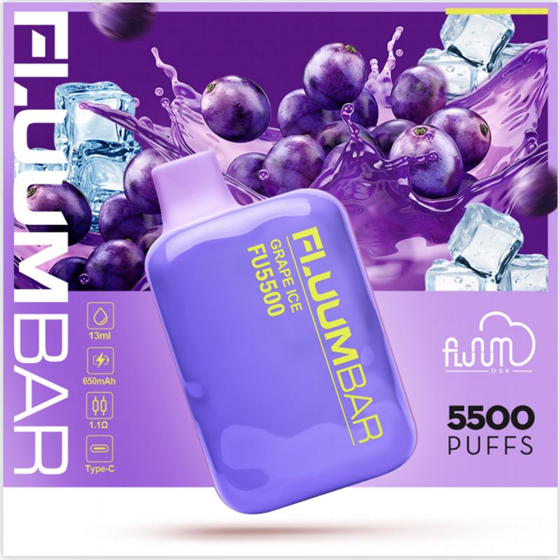 Original Fluum Bar FU5500 Disposable Vape Pen ECigarette 0% 2% 5% Wholesale BC 5000 Puff Customized Logo Vaporizer Recharge Mesh Coil Vapes Pens Puffbars VS Lost Mary
Original Fluum Bar FU5500 Disposable Vape Pen ECigarette 0% 2% 5% Wholesale BC 5000 Puff Customized Logo Vaporizer Recharge Mesh Coil Vapes Pens Puffbars VS Lost Mary
